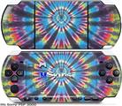 Sony PSP 3000 Skin - Tie Dye Swirl 101