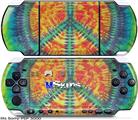 Sony PSP 3000 Skin - Tie Dye Peace Sign 111