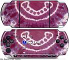 Sony PSP 3000 Skin - Tie Dye Happy 100