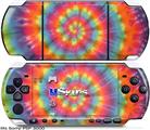 Sony PSP 3000 Skin - Tie Dye Swirl 107