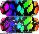 Sony PSP 3000 Skin - Rainbow Leopard