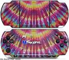 Sony PSP 3000 Skin - Tie Dye Rainbow Stripes