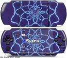 Sony PSP 3000 Skin - Tie Dye Purple Stars