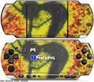 Sony PSP 3000 Skin - Tie Dye Kokopelli