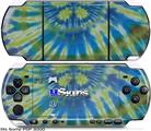 Sony PSP 3000 Skin - Tie Dye Peace Sign Swirl