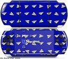 Sony PSP 3000 Skin - Paper Planes Royal Blue