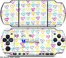 Sony PSP 3000 Skin - Kearas Hearts White