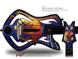 Genesis 01 Decal Style Skin - fits Warriors Of Rock Guitar Hero Guitar (GUITAR NOT INCLUDED)