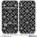 iPhone 4 Decal Style Vinyl Skin - Spiders (DOES NOT fit newer iPhone 4S)