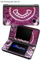 Tie Dye Happy 100 - Decal Style Skin fits Nintendo DSi XL (DSi SOLD SEPARATELY)