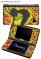 Tie Dye Kokopelli - Decal Style Skin fits Nintendo DSi XL (DSi SOLD SEPARATELY)
