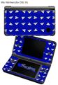 Paper Planes Royal Blue - Decal Style Skin fits Nintendo DSi XL (DSi SOLD SEPARATELY)