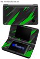Jagged Camo Green - Decal Style Skin fits Nintendo DSi XL (DSi SOLD SEPARATELY)