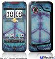 HTC Droid Incredible Skin - Tie Dye Peace Sign 107
