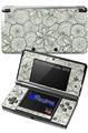 Flowers Pattern 05 - Decal Style Skin fits Nintendo 3DS (3DS SOLD SEPARATELY)