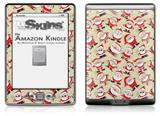 Lots of Santas - Decal Style Skin (fits 4th Gen Kindle with 6inch display and no keyboard)