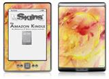 Painting Yellow Splash - Decal Style Skin (fits 4th Gen Kindle with 6inch display and no keyboard)