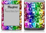 Rainbow Graffiti - Decal Style Skin (fits Amazon Kindle Touch Skin)