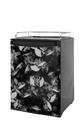 Kegerator Skin - Skulls Confetti White (fits medium sized dorm fridge and kegerators)