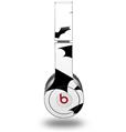 WraptorSkinz Skin Decal Wrap compatible with Beats Solo HD (Original) Deathrock Bats (HEADPHONES NOT INCLUDED)