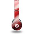 WraptorSkinz Skin Decal Wrap compatible with Beats Solo HD (Original) Paint Blend Red (HEADPHONES NOT INCLUDED)