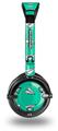 Paper Planes Turquoise Decal Style Skin fits Skullcandy Lowrider Headphones (HEADPHONES  SOLD SEPARATELY)
