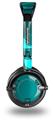 Bokeh Music Neon Teal Decal Style Skin fits Skullcandy Lowrider Headphones (HEADPHONES  SOLD SEPARATELY)