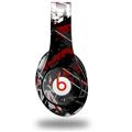 WraptorSkinz Skin Decal Wrap compatible with Beats Studio (Original) Headphones Baja 0003 Red Dark Skin Only (HEADPHONES NOT INCLUDED)