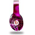 WraptorSkinz Skin Decal Wrap compatible with Beats Studio (Original) Headphones Liquid Metal Chrome Hot Pink Fuchsia Skin Only (HEADPHONES NOT INCLUDED)