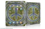 iPad Skin - Tie Dye Peace Sign 102 (fits iPad2 and iPad3)