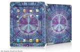 iPad Skin - Tie Dye Peace Sign 106 (fits iPad2 and iPad3)