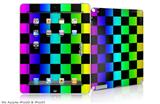 iPad Skin - Rainbow Checkerboard (fits iPad2 and iPad3)