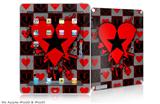 iPad Skin - Emo Star Heart (fits iPad2 and iPad3)