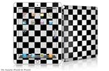 iPad Skin - Checkers White (fits iPad2 and iPad3)