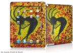 iPad Skin - Tie Dye Kokopelli (fits iPad2 and iPad3)