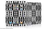 iPad Skin - Skull And Crossbones Pattern Bw (fits iPad2 and iPad3)