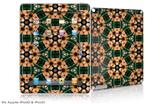 iPad Skin - Floral Pattern Orange (fits iPad2 and iPad3)