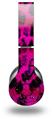 WraptorSkinz Skin Decal Wrap compatible with Beats Wireless (Original) Headphones Pink Distressed Leopard Skin Only (HEADPHONES NOT INCLUDED)