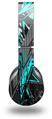 WraptorSkinz Skin Decal Wrap compatible with Beats Wireless (Original) Headphones Baja 0032 Neon Teal Skin Only (HEADPHONES NOT INCLUDED)