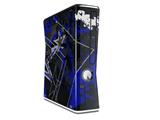 Baja 0003 Royal Blue Decal Style Skin for XBOX 360 Slim Vertical