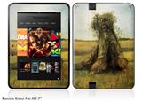 Vincent Van Gogh Sheaves2 Decal Style Skin fits 2012 Amazon Kindle Fire HD 7 inch