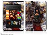 Time Traveler Decal Style Skin fits 2012 Amazon Kindle Fire HD 7 inch