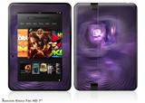 Triangular Decal Style Skin fits 2012 Amazon Kindle Fire HD 7 inch