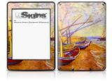 Vincent Van Gogh Boats Of Saintes-Maries - Decal Style Skin fits Amazon Kindle Paperwhite (Original)