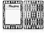 Skull And Crossbones Pattern Bw - Decal Style Skin fits Amazon Kindle Paperwhite (Original)