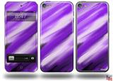Paint Blend Purple Decal Style Vinyl Skin - fits Apple iPod Touch 5G (IPOD NOT INCLUDED)