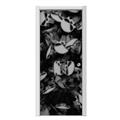 Skulls Confetti White Door Skin (fits doors up to 34x84 inches)