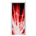 Lightning Red Door Skin (fits doors up to 34x84 inches)