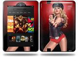 LA Womx Pin Up Girl Decal Style Skin fits Amazon Kindle Fire HD 8.9 inch