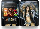 Space Girl Decal Style Skin fits Amazon Kindle Fire HD 8.9 inch